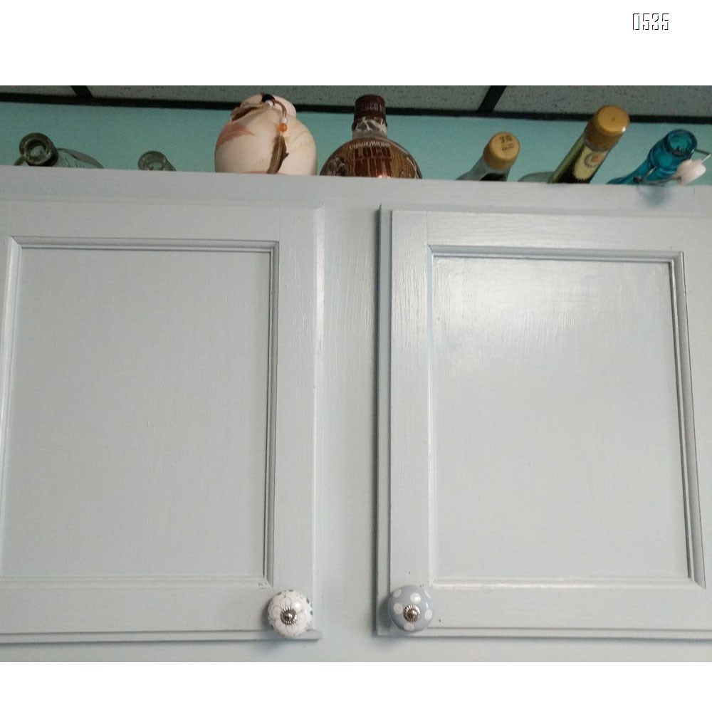 Knobs Blue Cream Rare Hand Painted Ceramic Knobs Cabinet Drawer Pull Pulls