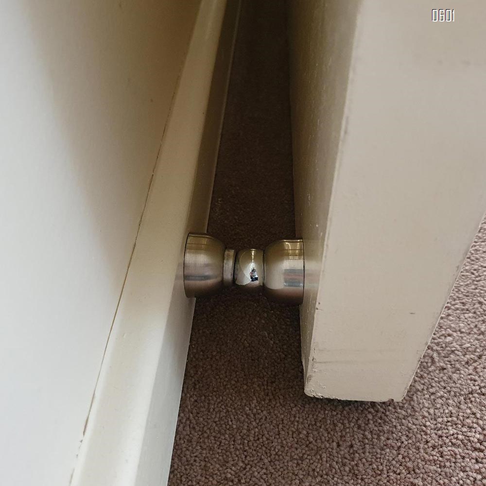 60 mm Stainless Steel Door Magnetic Door Stopper Bedroom Door