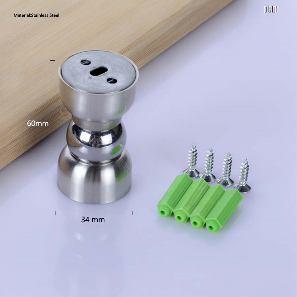 60 mm Stainless Steel Door Magnetic Door Stopper Bedroom Door
