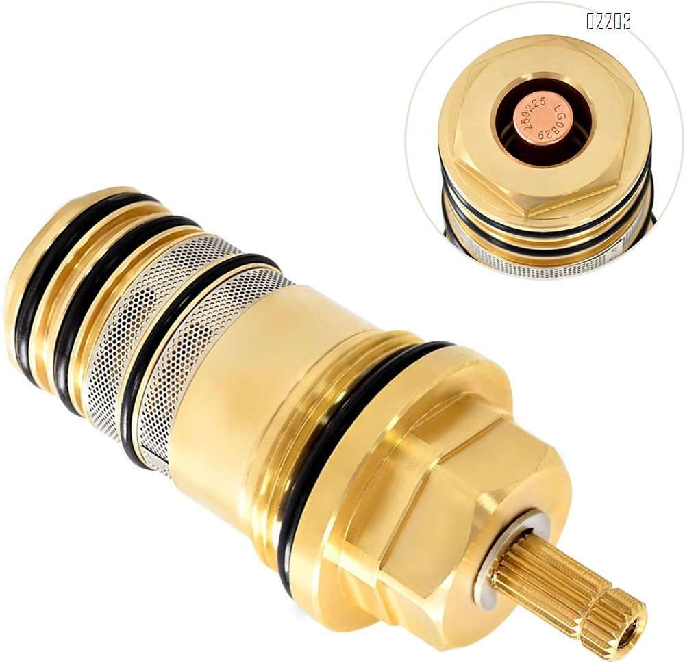 94282000 Thermostatic Cartridge Brass Version – 3/4