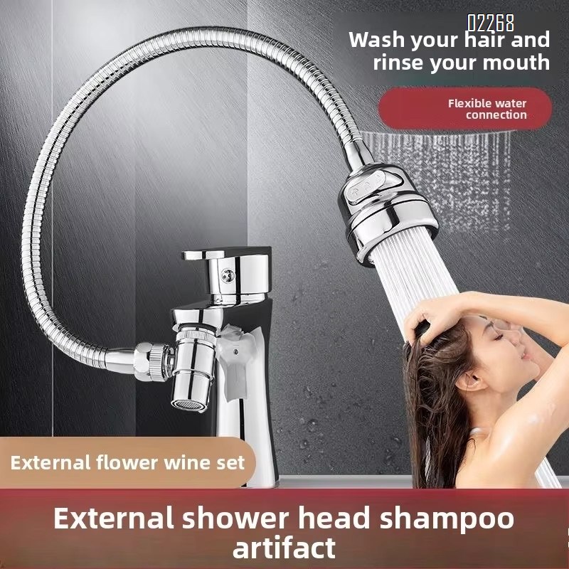 Faucet Sprayer Attachment, Rotate Swivel Water Saving Tap Aerator, 3 Mode Adjustable Faucet Extender