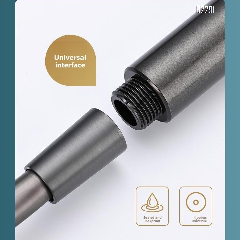 High Pressure Shower Head Handheld 3-Settings Powerful Water Spray Shower Head with Hose and Holder