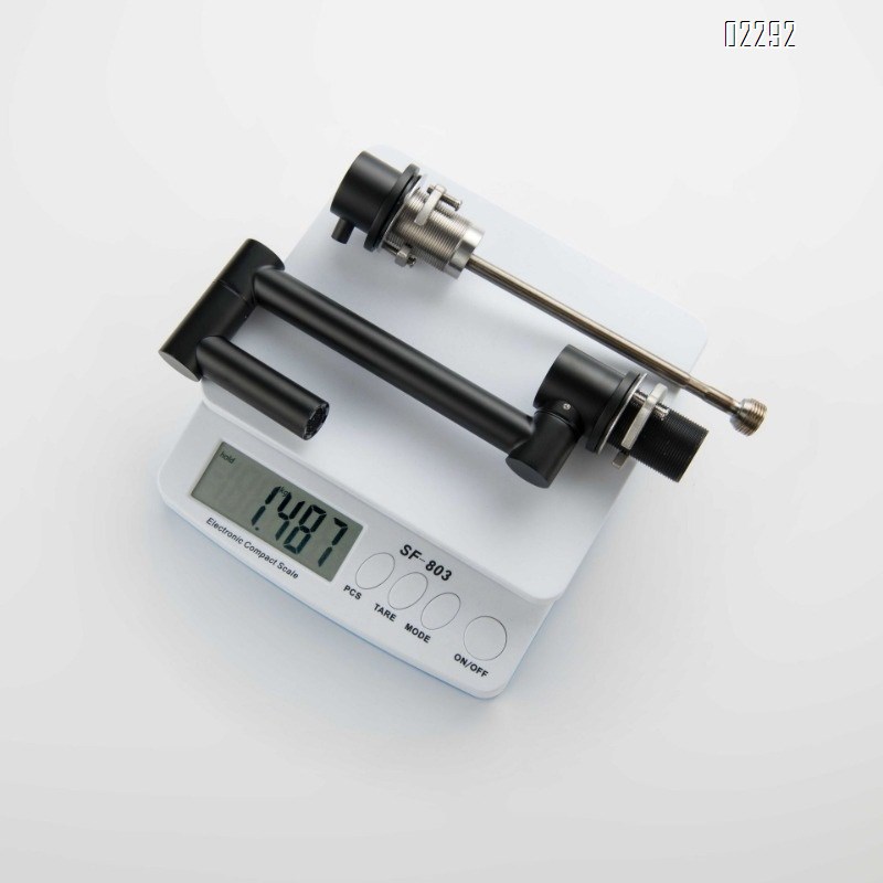 304 Stainless Steel Sink Folding Kitchen Faucet Rotating Hot and Cold Water Dual Outlet Faucet