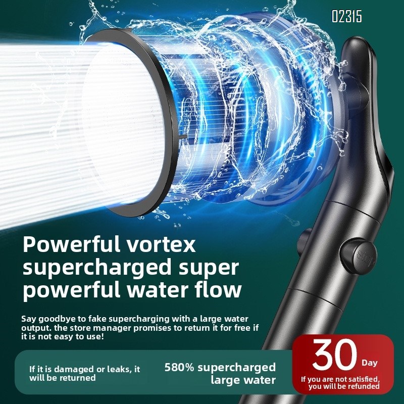 High Pressure Shower Head Set with Bracket Dual Function Rain Shower Head & Handheld Shower Head 2 in 1 for Bathroom