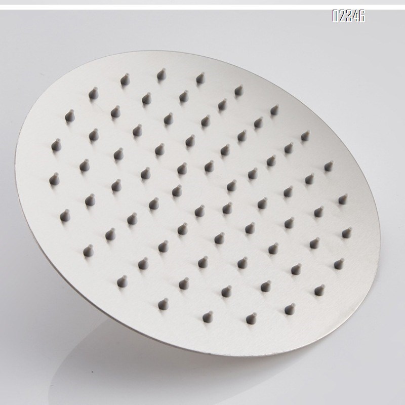 304 Stainless Steel Wall Mounted Thermostatic Mixing Valve Concealed Rain Shower Booster Square Concealed Shower Head Set