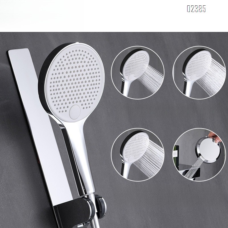 2025 New Ultra-Thin Magnetic Four-Function Shower Head Set All-Brass Multi-Functional Handheld Household Tap