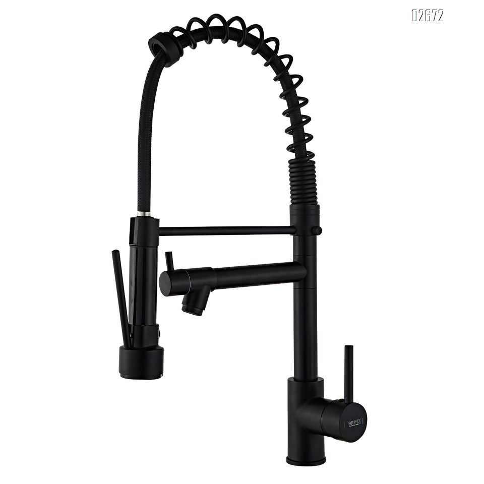 Kitchen faucet for home use pull-out cold and hot spring faucet for sink and washing basin vegetable sink faucet