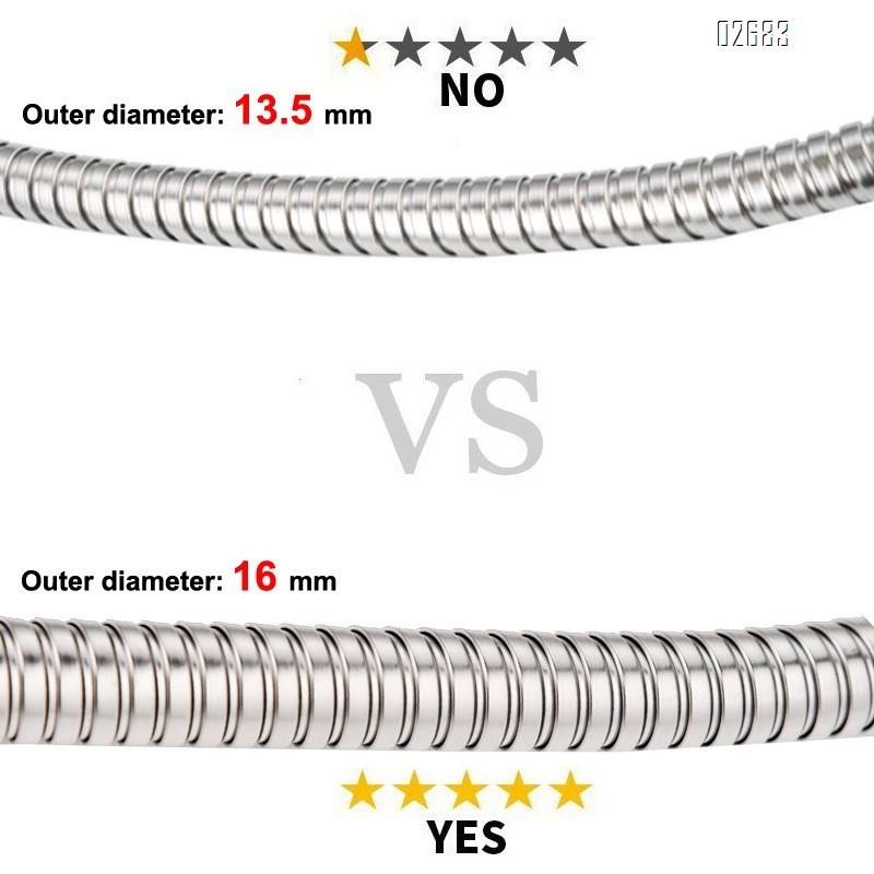 Shower Head Set 7 Functions High Pressure with Handheld Non-Clogging Nozzles  Hand Held Shower Head Leakproof Hose and Bracket