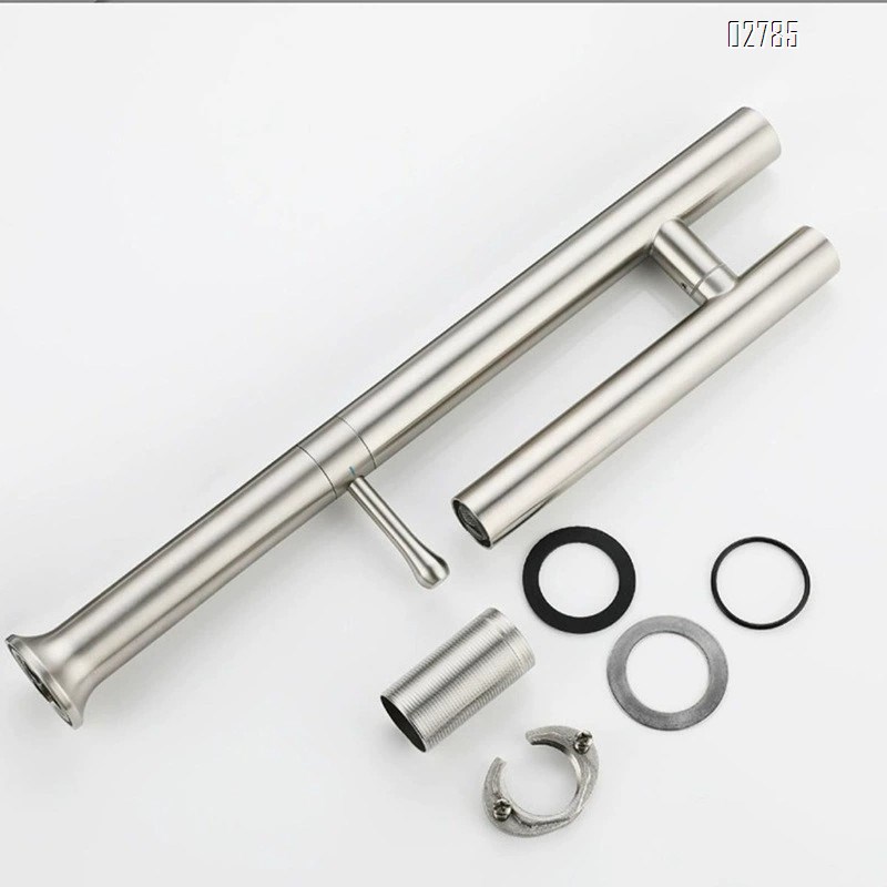 304 stainless steel swivel rotation faucet for kitchen sink with ceramic valve core wash vegetables cold and hot water faucet
