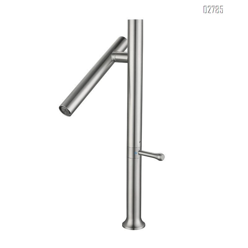304 stainless steel swivel rotation faucet for kitchen sink with ceramic valve core wash vegetables cold and hot water faucet