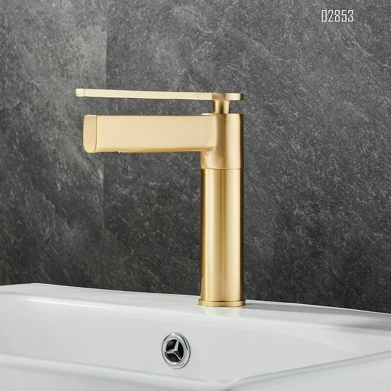 Modern Brass pull-down kitchen Faucet Cold and hot water  water purifier pull-out faucet Chrome Finished