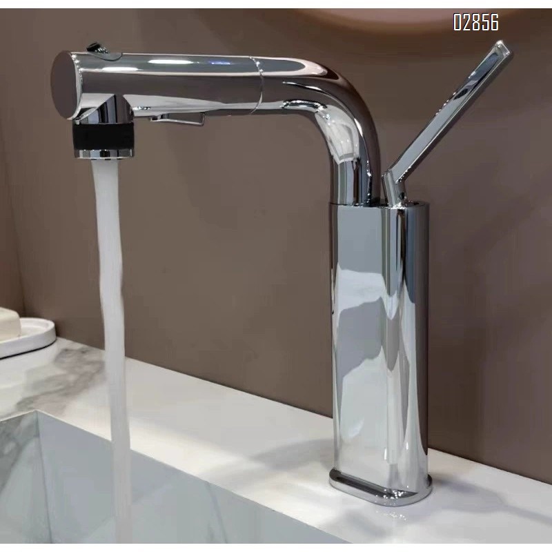 German green and white wash basin up and down faucet pull-out cold and hot wash basi bathroom