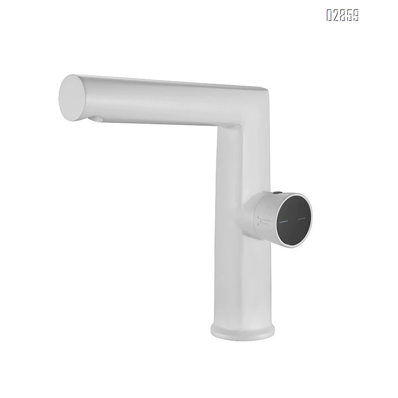 Rotation Switch Cold and hot water Basin faucet all copper pure all brass wash basin faucet Chrome Finished
