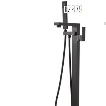 Brass freestanding bath bathtub faucets single column single handle mixing cold and hot floor-mounted bathtub faucet