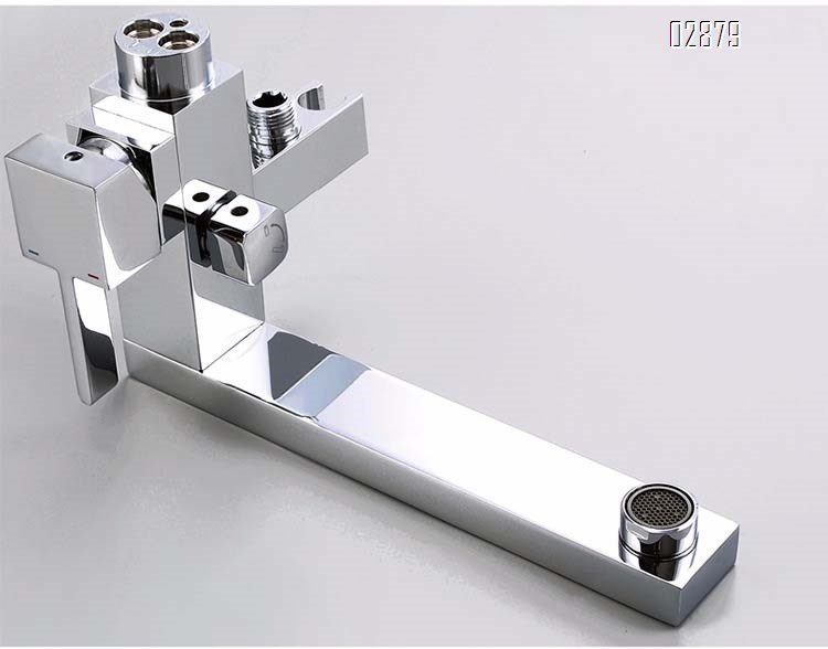 Brass freestanding bath bathtub faucets single column single handle mixing cold and hot floor-mounted bathtub faucet