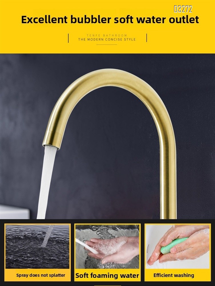 Single Handle High Arc Kitchen Faucet Stainless Steel Brushed Nickel,Single Hole Kitchen Sink Faucet,Modern  Bar Sink Faucet