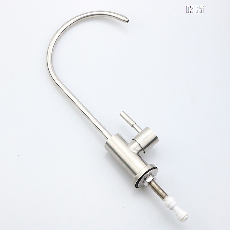 Modern Design  Stainless Steel 304 Single Handle Kitchen Faucet Water Purifier Deck - Mounted Household Ceramic Cartridge