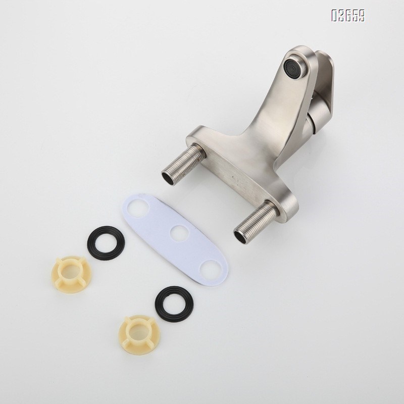 European Style Brushed Gold Pot Filler Faucet Flexible Wall Mounted Folding Kitchen Tap Dual Handle Single Hole Brass Valve Core