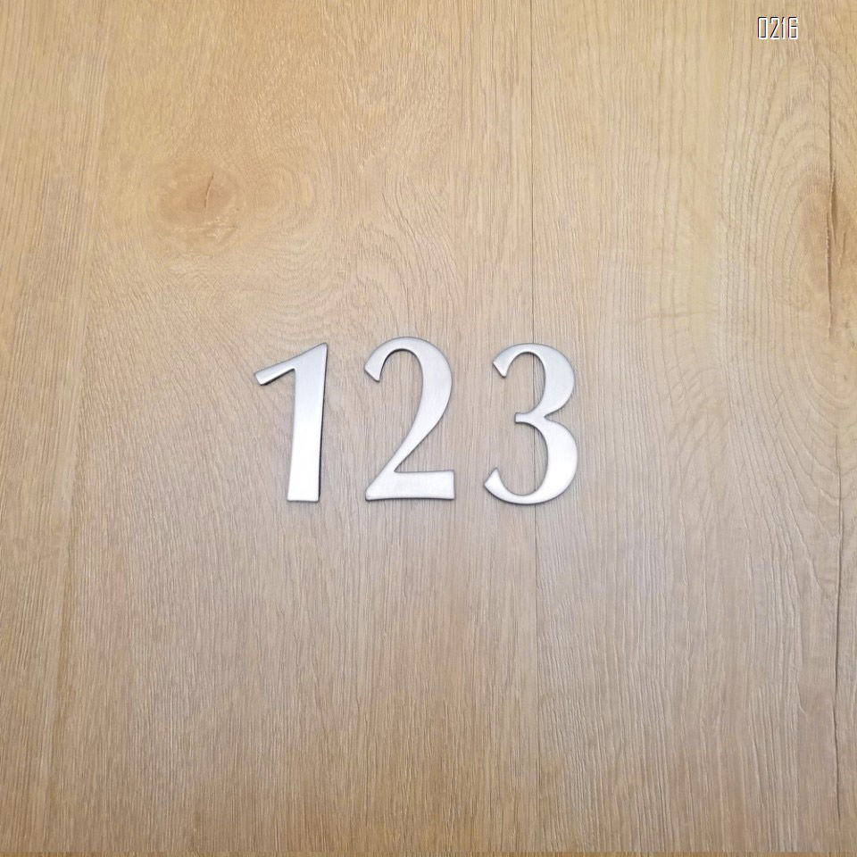 self adhesive house  number 1,1.4 inch Mailbox Numbers,304 Stainless Steel