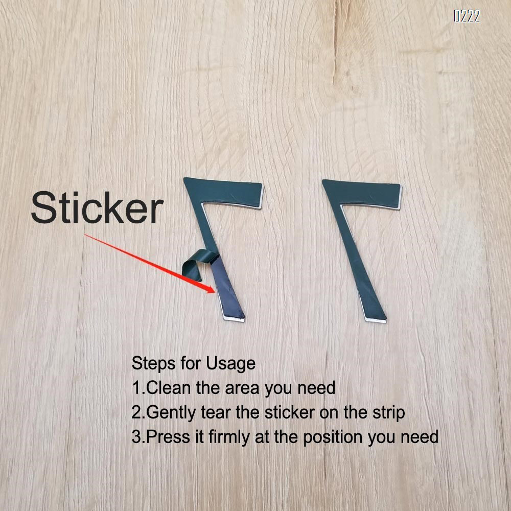 self adhesive house  number 7,1.4 inch Mailbox Numbers,304 Stainless Steel