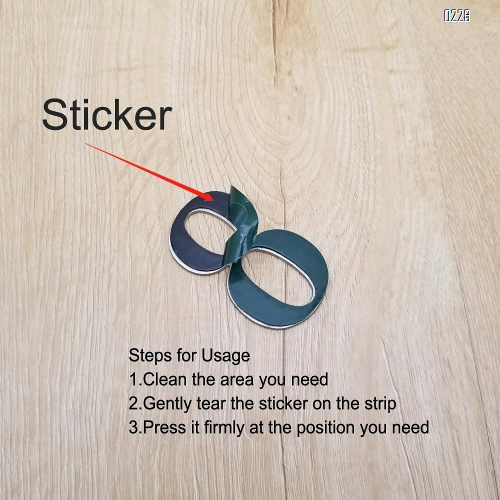 self adhesive house  number 8,1.4 inch Mailbox Numbers,304 Stainless Steel