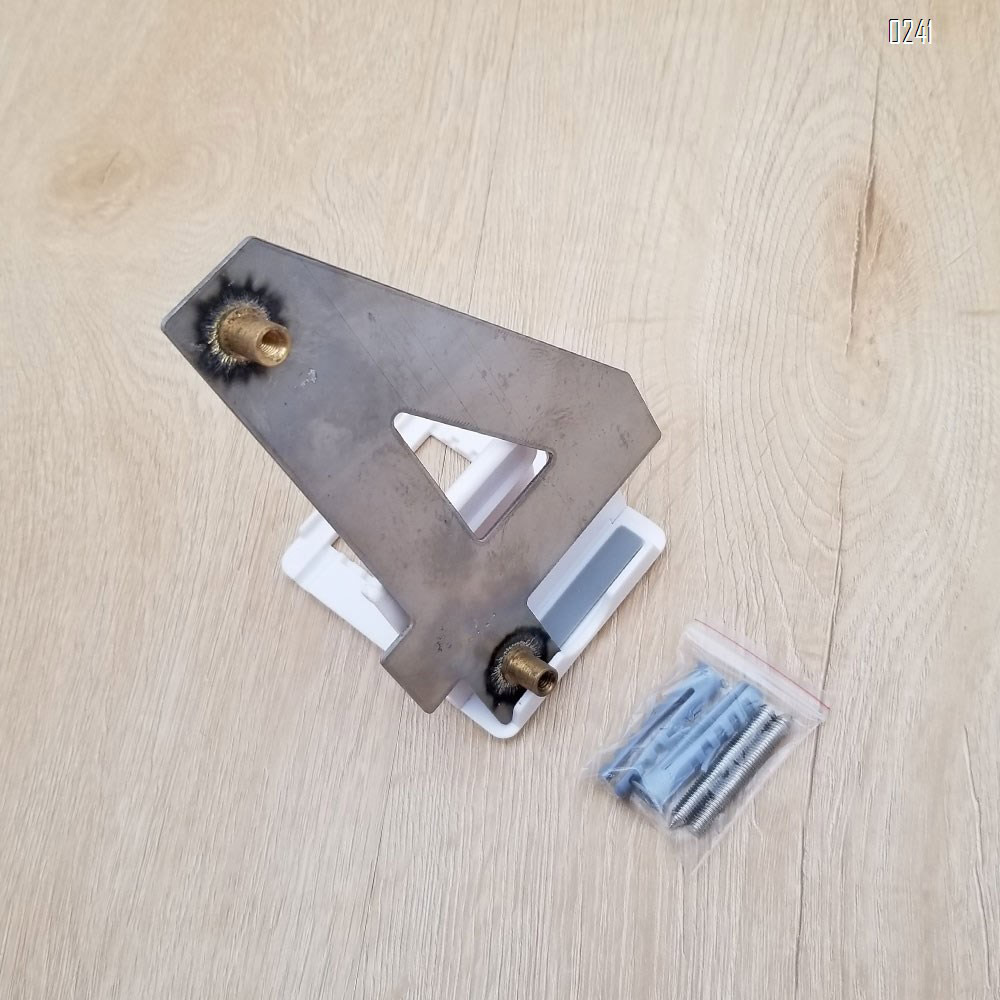 6 inch. Brushed 304 Stainless Steel Large Floating Modern House Numbers 4