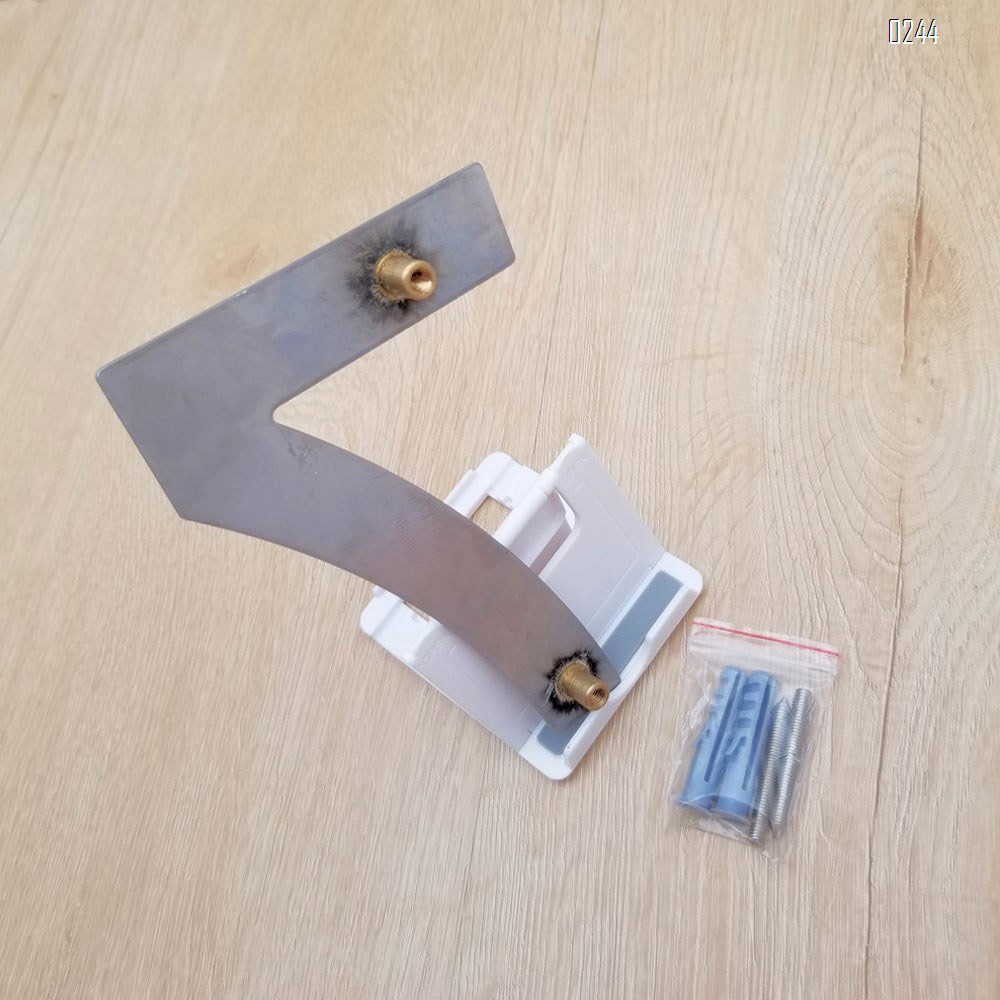 6 inch. Brushed 304 Stainless Steel Large Floating Modern House Numbers 7