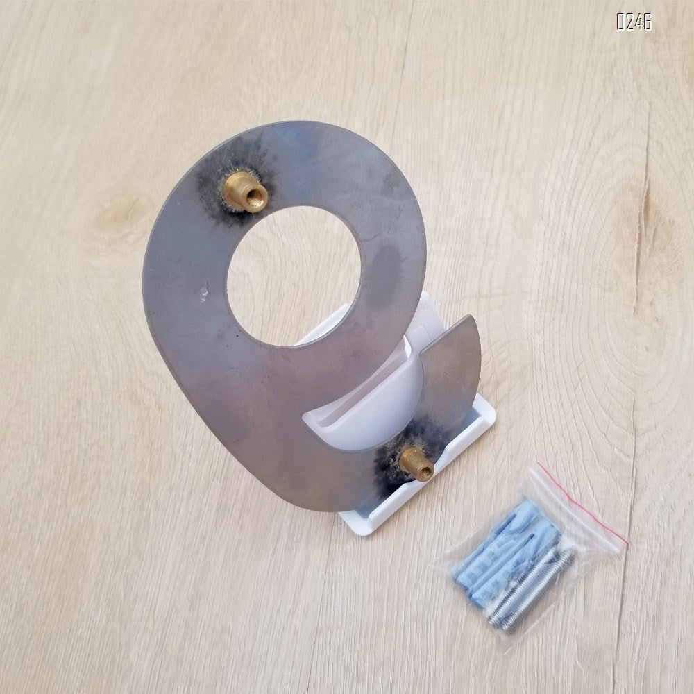 6 inch. Brushed 304 Stainless Steel Large Floating Modern House Numbers 9