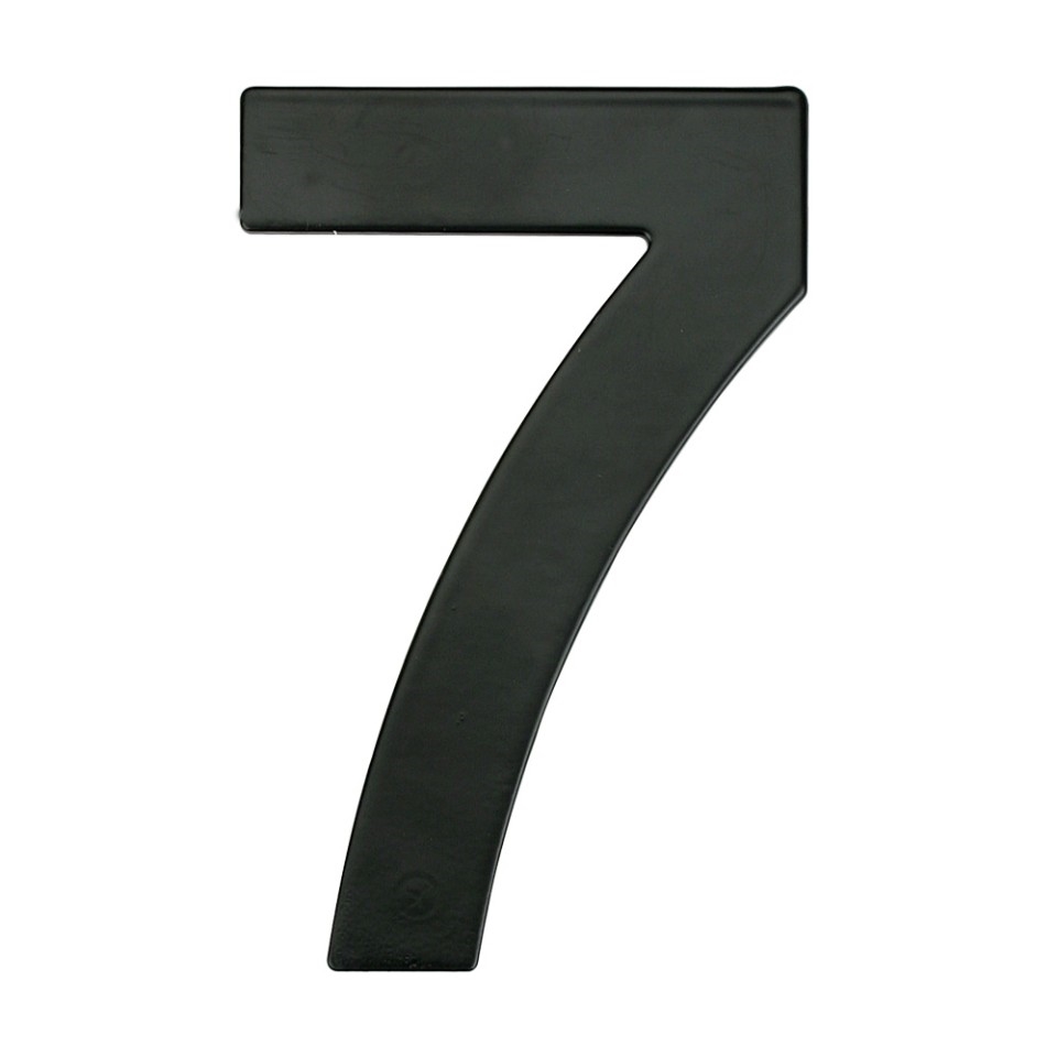 6 inch 145mm Big Modern House Number Hotel Home Door Room Number Outdoor Address Plaque Iron House Number 7