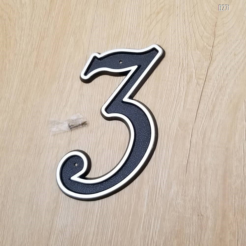 150mm Big Modern House Number Hotel Home Door House Number House Number 3