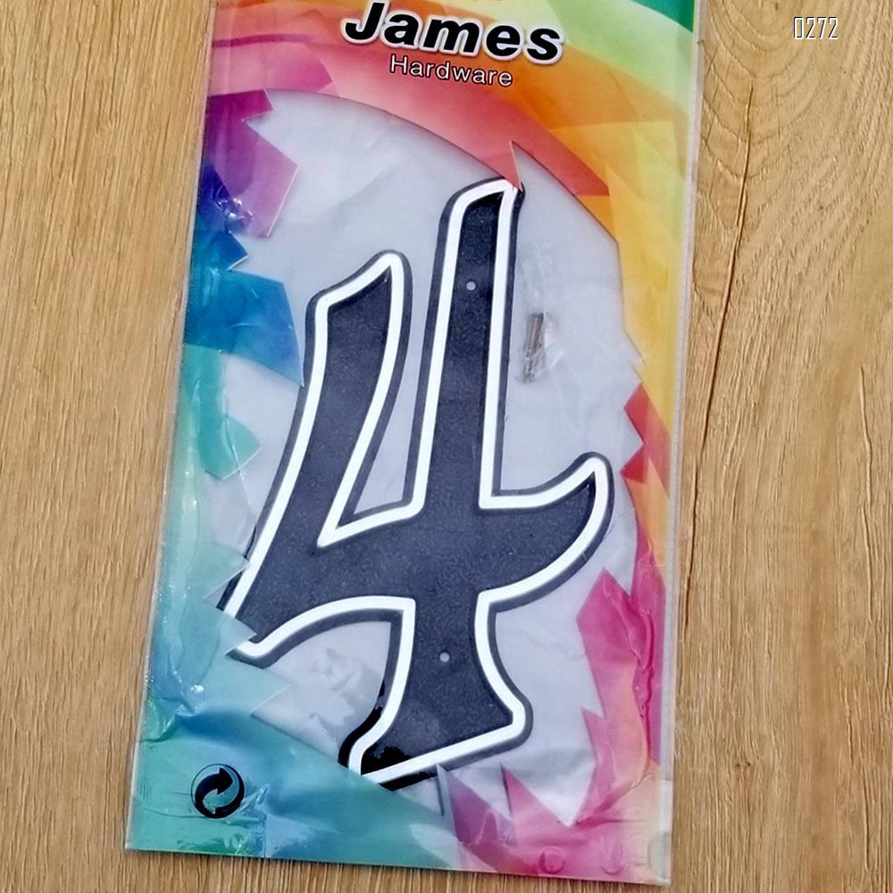 150mm Big Modern House Number Hotel Home Door House Number House Number 4