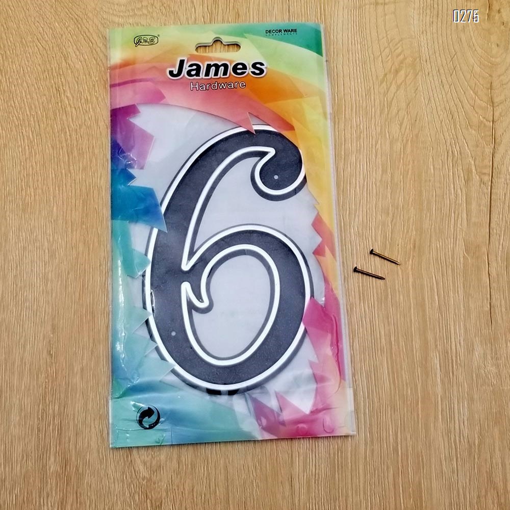 150mm Big Modern House Number Hotel Home Door House Number House Number 6