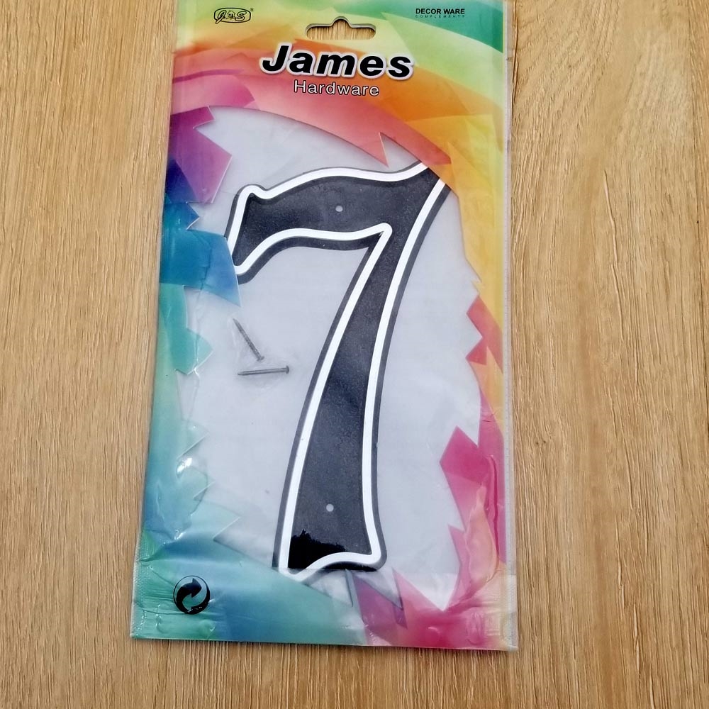 150mm Big Modern House Number Hotel Home Door House Number House Number 7