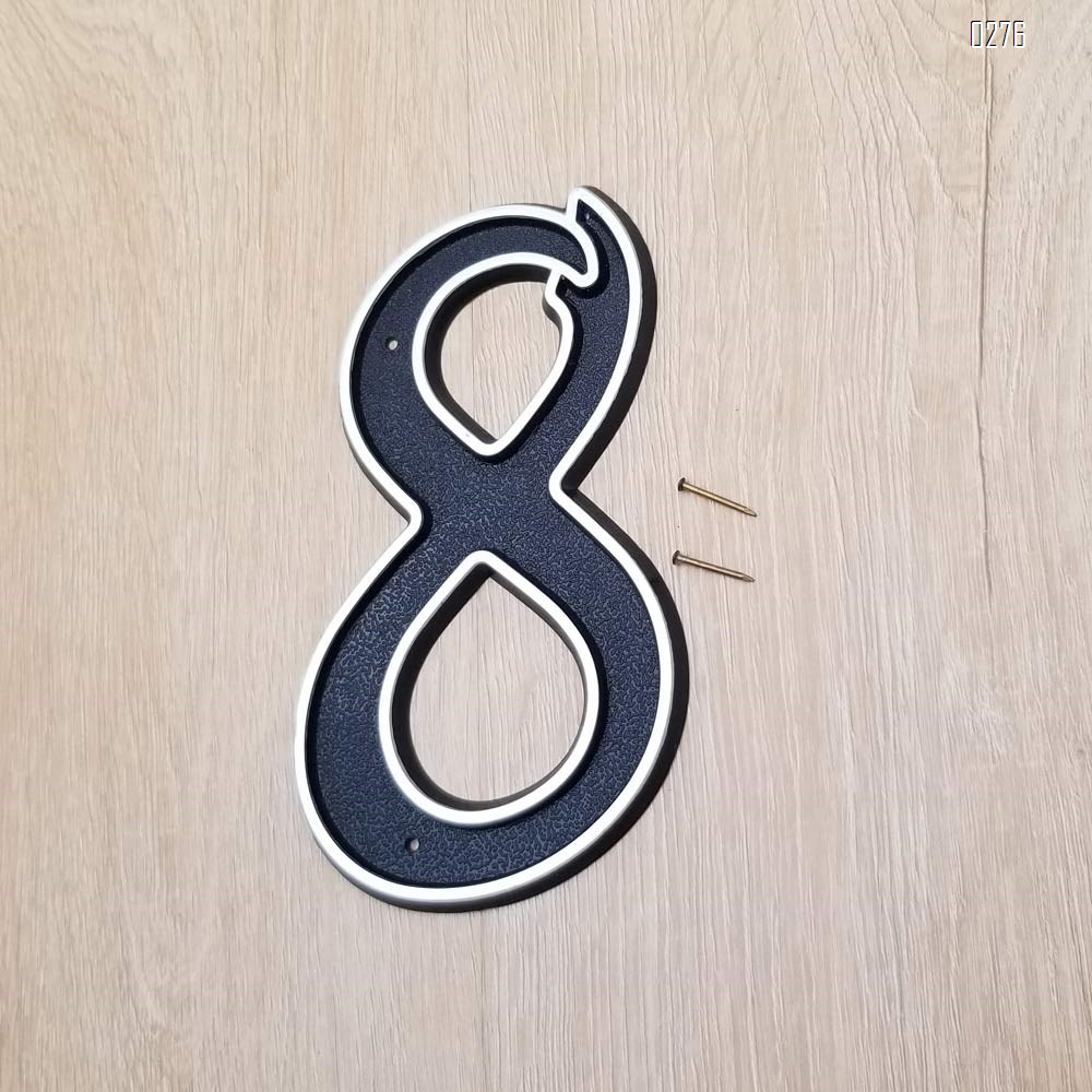 150mm Big Modern House Number Hotel Home Door House Number House Number 8