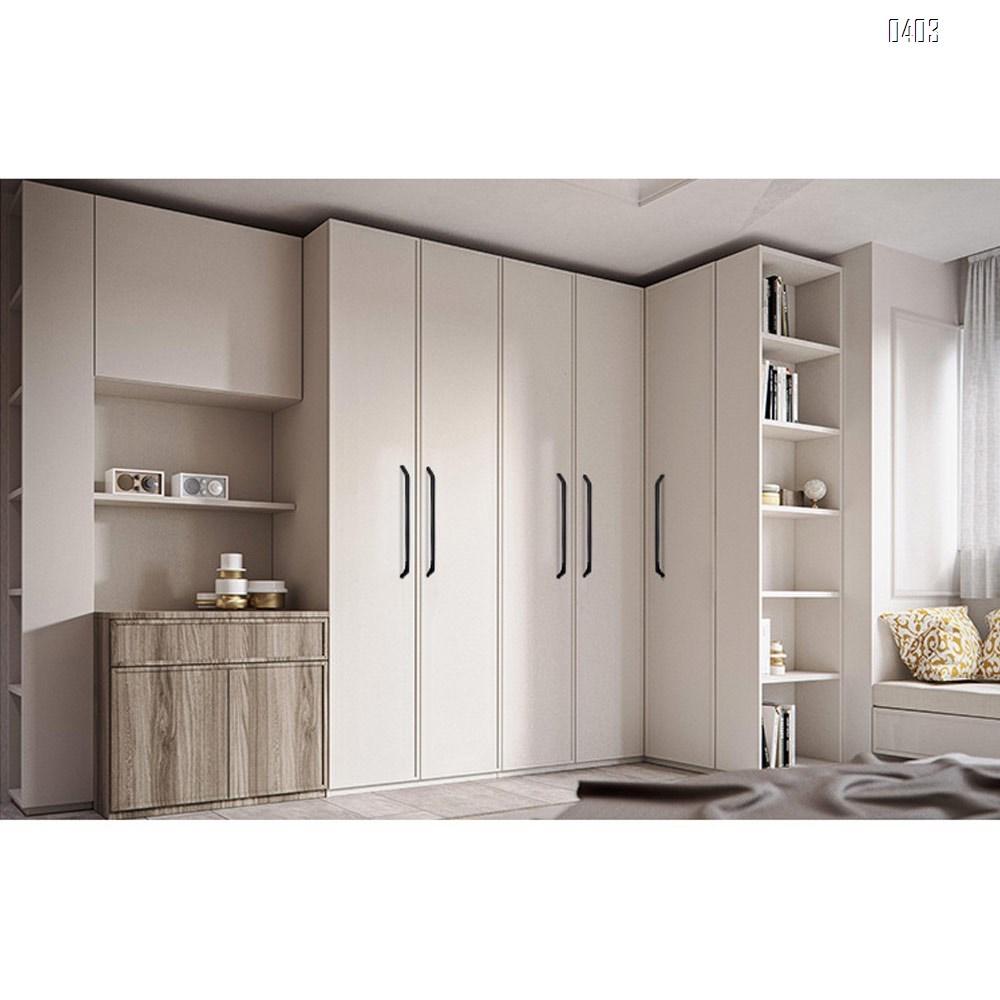 American Style Black Solid Space Aluminium Alloy Handles Cabinet Handles Drawer Knobs Door Pulls Furniture Handle Hardware Hole Center 96mm