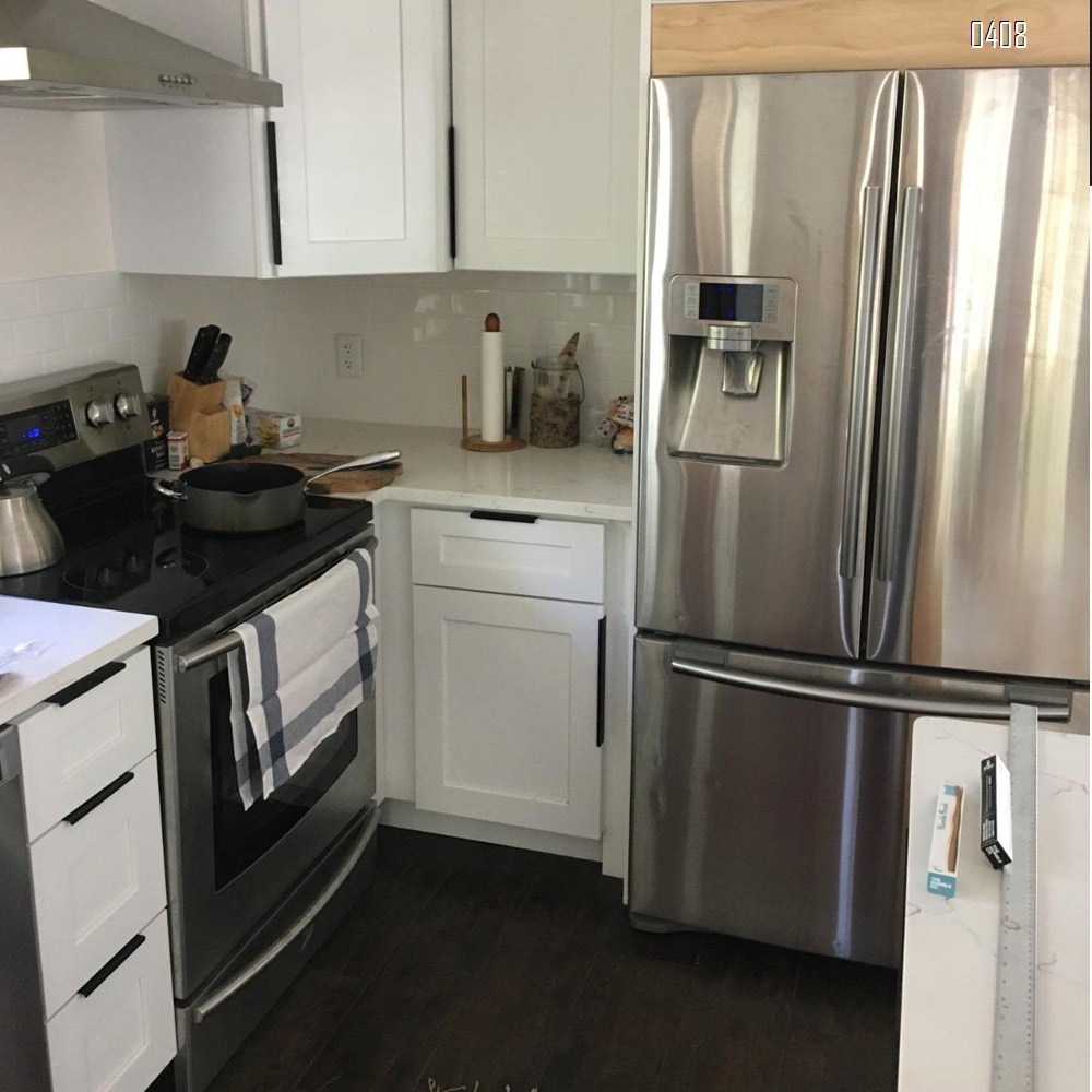 120mm 4.7 Inch Silver Back Mount Finger Edge Pull Concealed Handle for Home Kitchen Door Drawer Cabinet