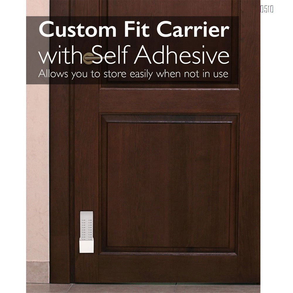 Door Stoppers,Rubber Security Door Stop Wedge with Holder Door Stops for Office Tall Floor Mount Shower Heavy Duty Door