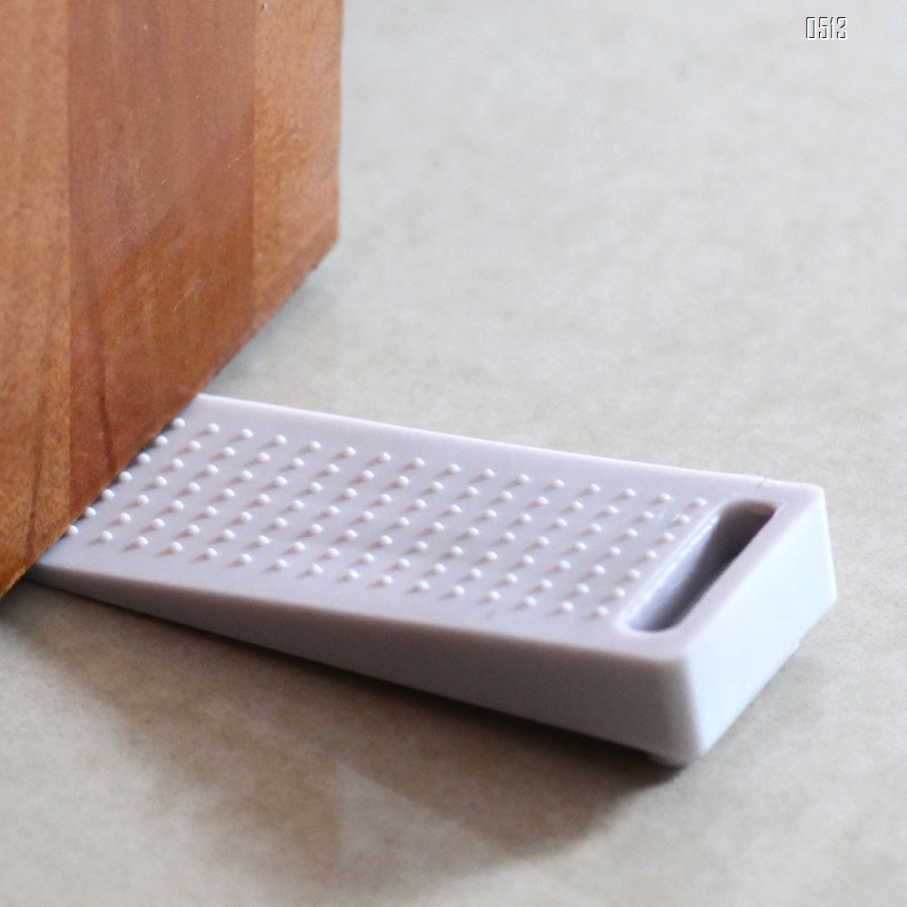 Door Wedge Rubber, Door Stopper, Heavy Duty Slip-resistant and Stackable Door Holders, Adjustable Height and Strong Grip on Tiles, Carpet, Wood,Cement and Laminate Floor