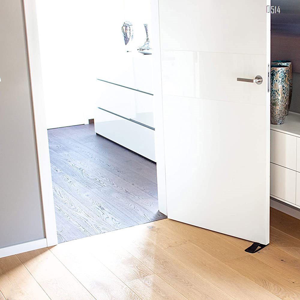 Door Stopper and Wall Protector (Black)