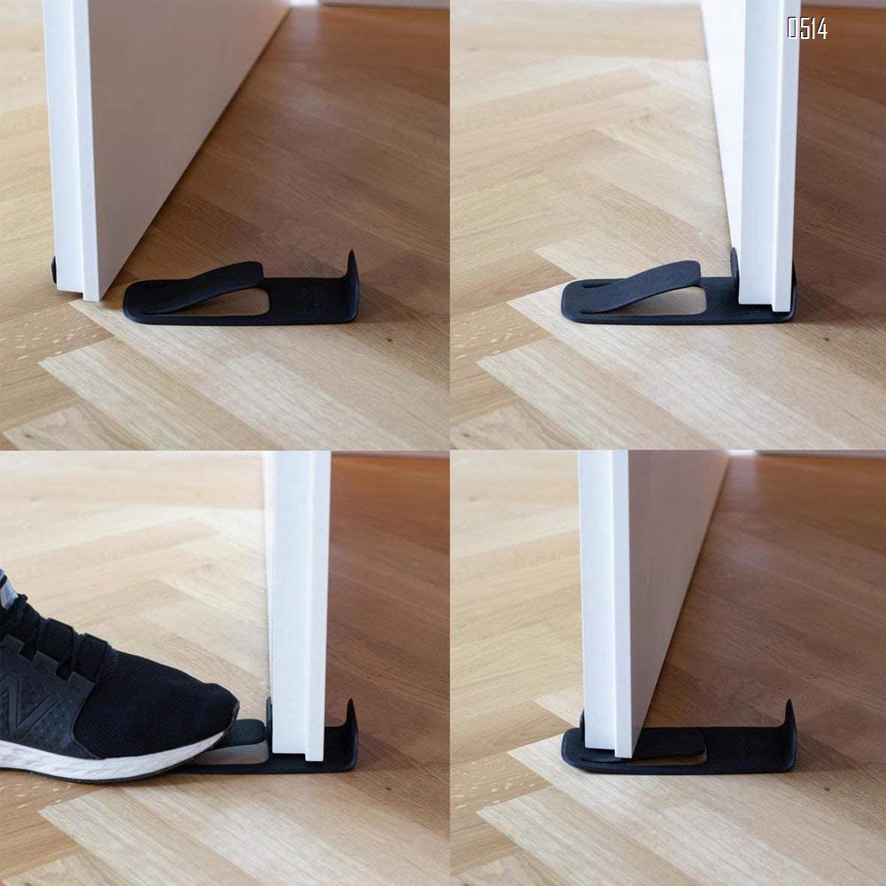 Door Stopper and Wall Protector (Black)