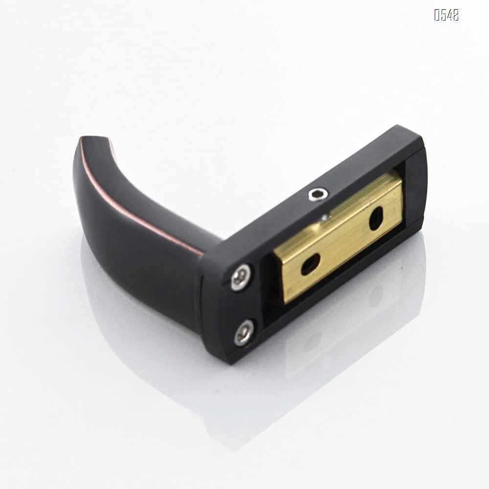 Bathroom Single Towel Wall Hook Oil Rubbed Bronze Bathrobe Coat Hanger Premium Brass Hand Towel Holder Organizer Heavy Duty Kitchen Lavatory Closet Hat Handbage Hanging Rack