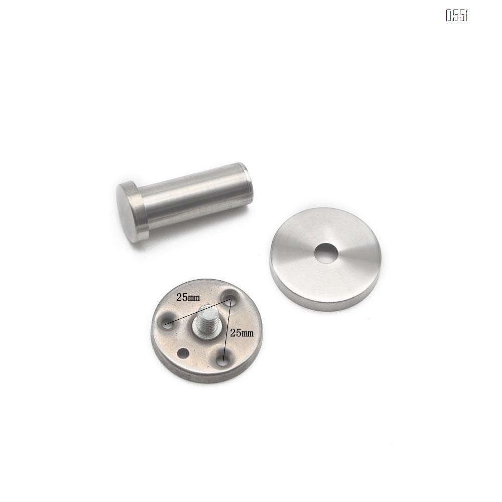 Brushed Stainless Steel Short Bath Towel Hooks Single Super Heavy Duty Wall Mount Hook, Fit for Bedroom,Living Room, Bathroom and Fitting Room, Office