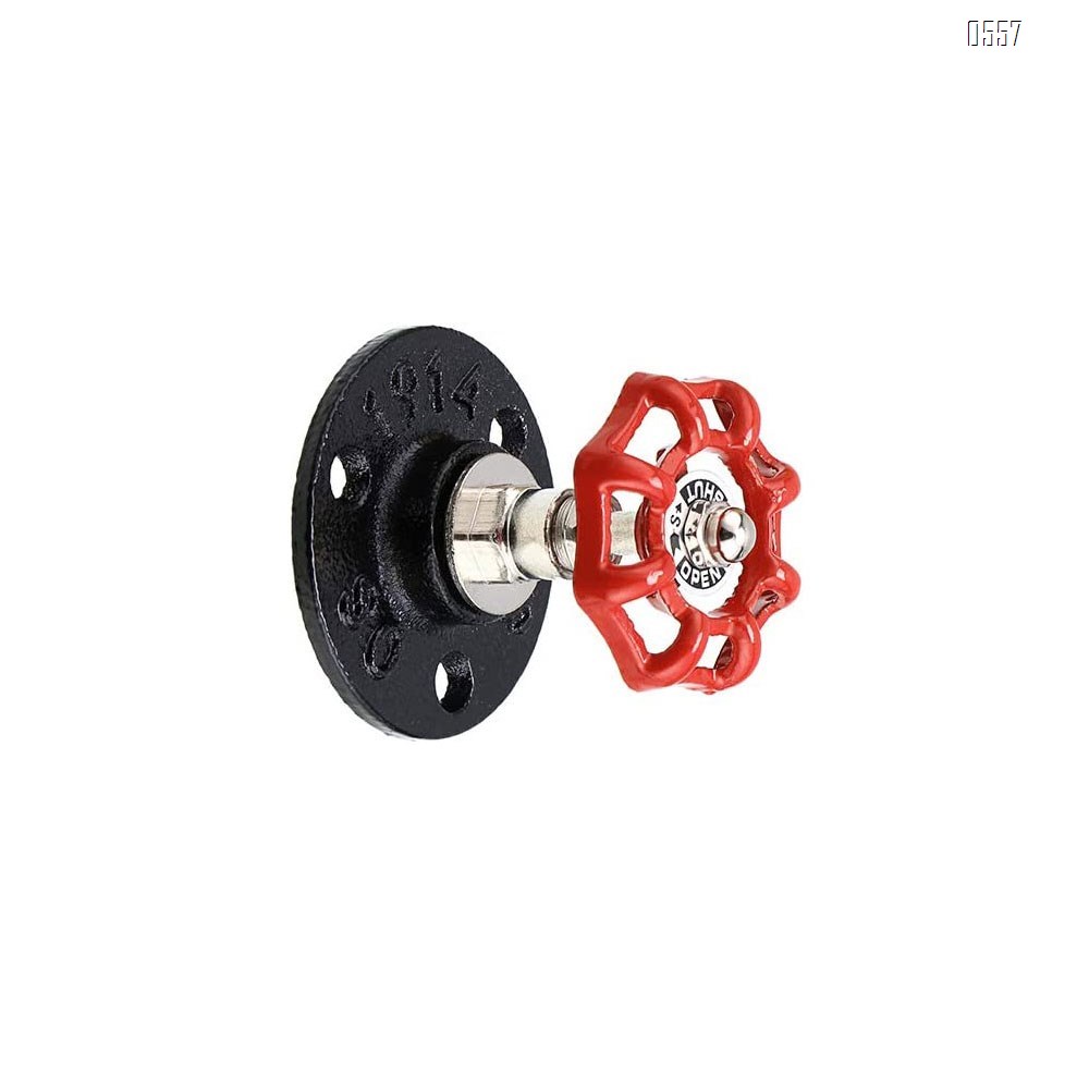 Rustic Farmhouse Towel Robe Hook Sets Industrial Coat Hooks Decor Home Kit Quality Black E-Coated Iron Pipes  Vintage DIY Wall Mounted