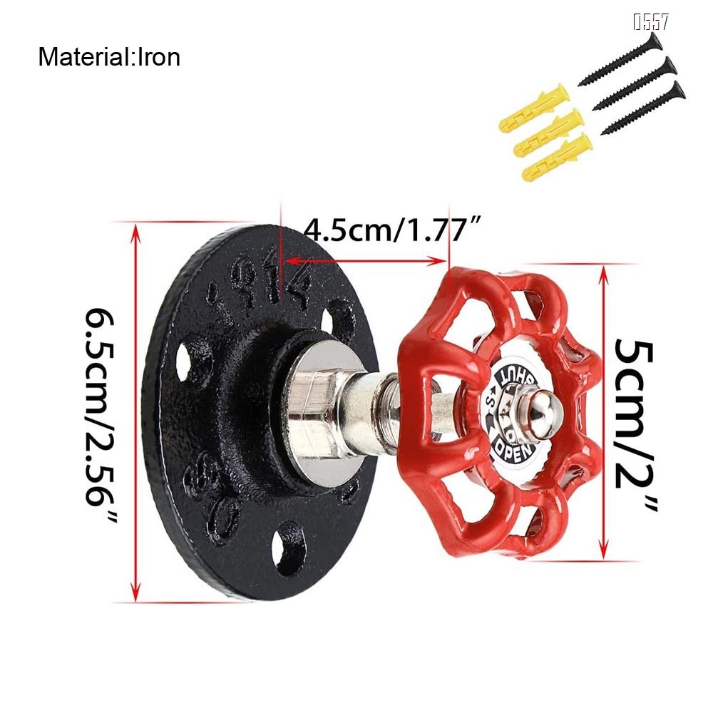 Rustic Farmhouse Towel Robe Hook Sets Industrial Coat Hooks Decor Home Kit Quality Black E-Coated Iron Pipes  Vintage DIY Wall Mounted