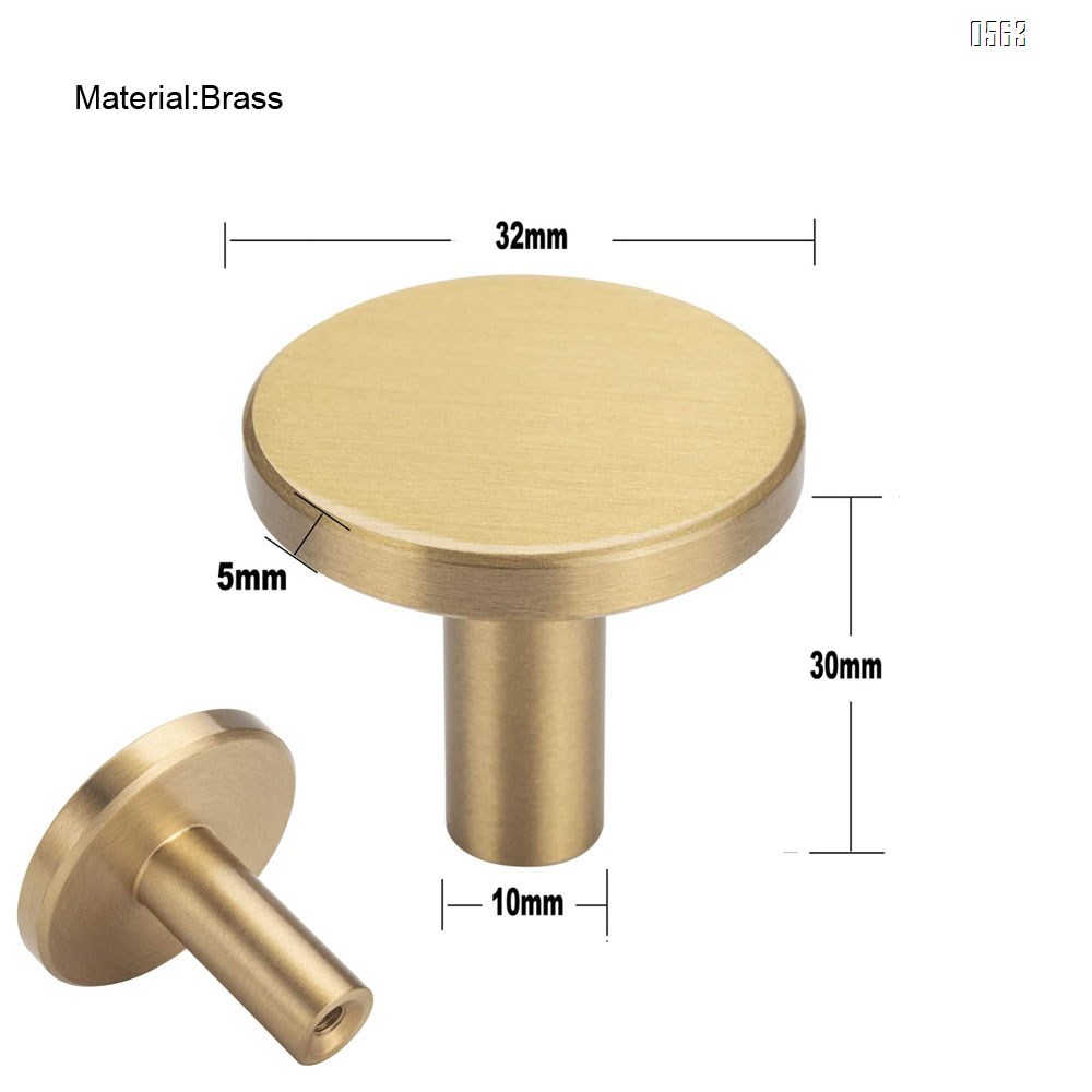 Round Brushed Brass Decorative Wall Hooks for Bathroom,Lavatory,Clothing Store, Hotel, Cafe,Hat,Towel Coat Hook Hangers Wall Mounted