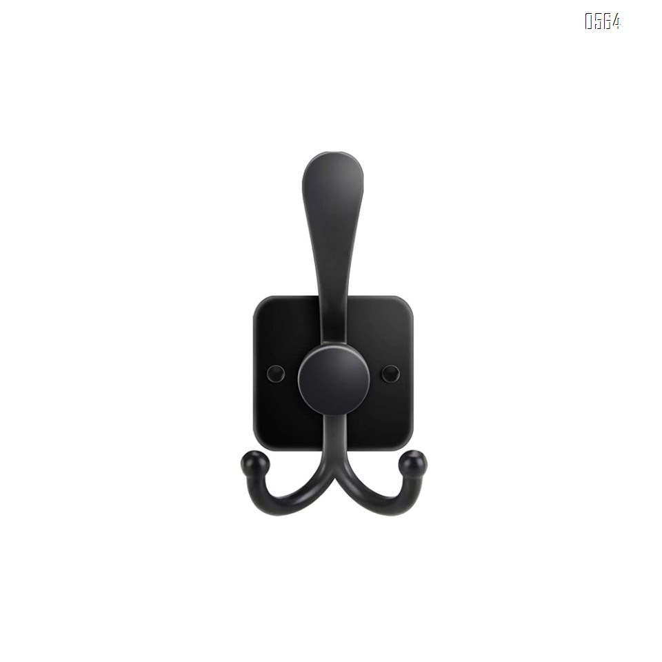 Coat Hooks Hanging Hat Hook for Wall Mounted Dot Coat Hooks Decorative Wall Hooks for Hanging Coat,Hat,Towel,Scarf, Bag,Key,Backpacks etc (Black)