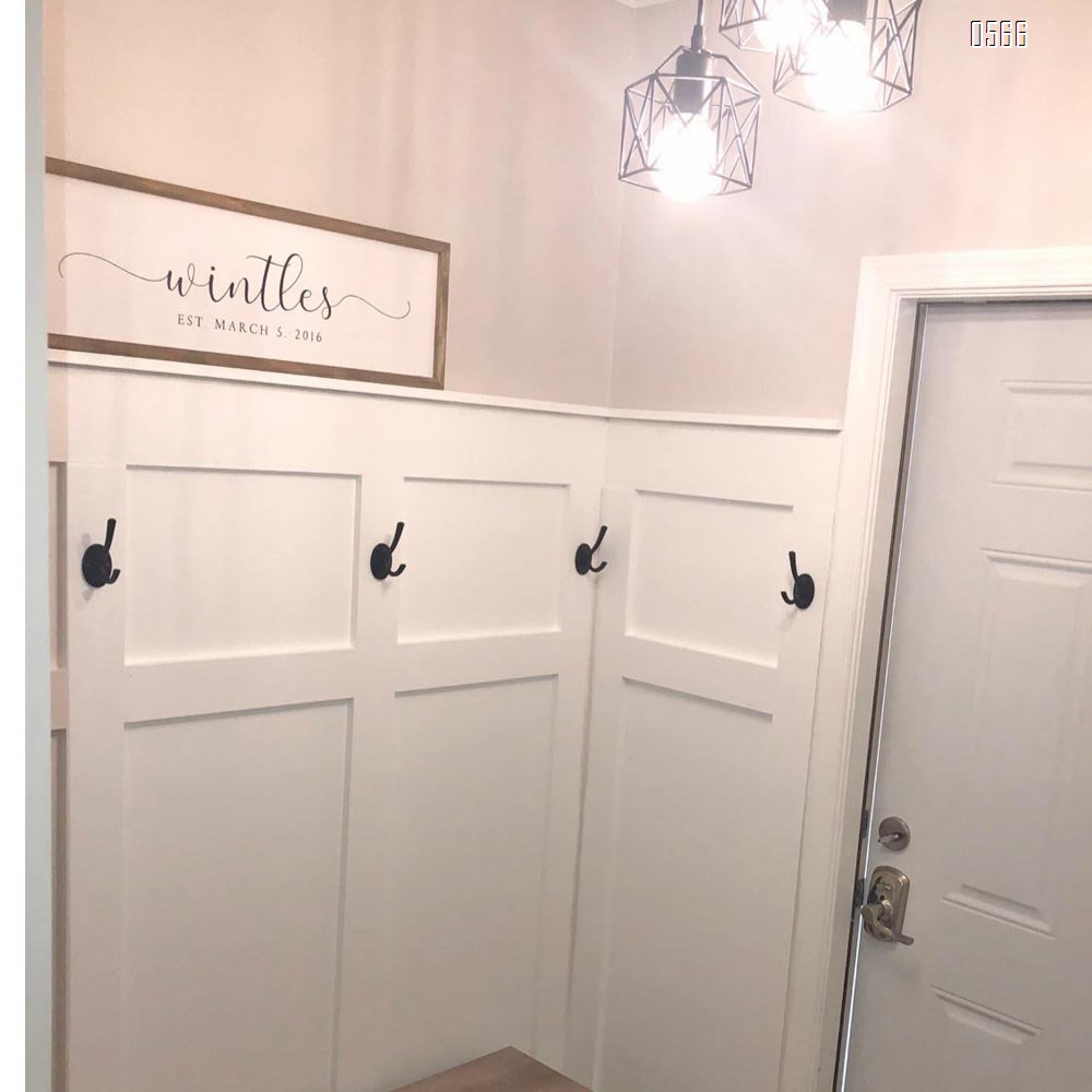 Double Coat and Robe Hook for Bathroom and Bedroom Heavy Duty Wall Mount Flat Black