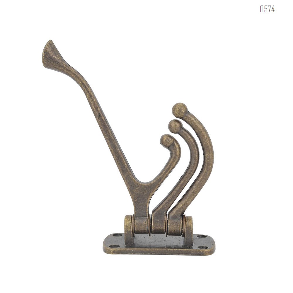 Rustic Coat Hook Zinc Alloy Wall Mounted Multifunctional Foldable Decoration Robe Hook Swivel Hook Antique Bronze