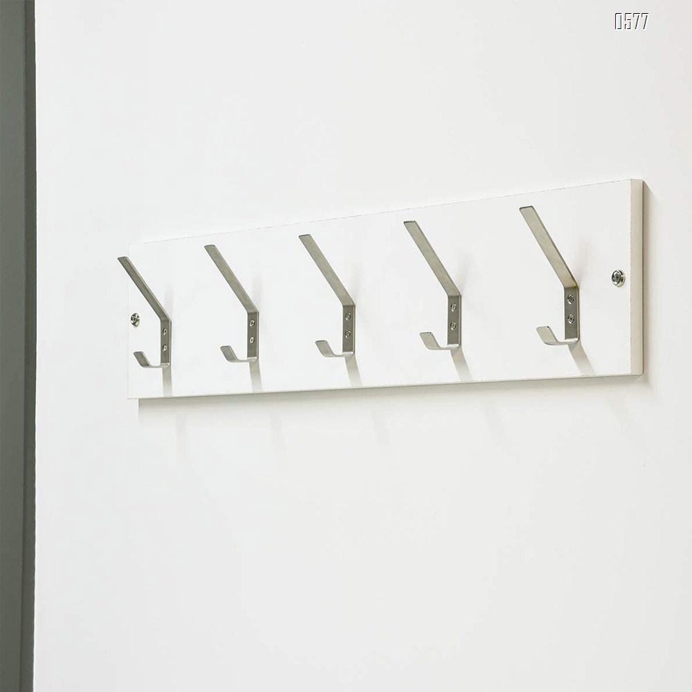 Heavy Duty Coat Hook - Brushed Stainless Steel