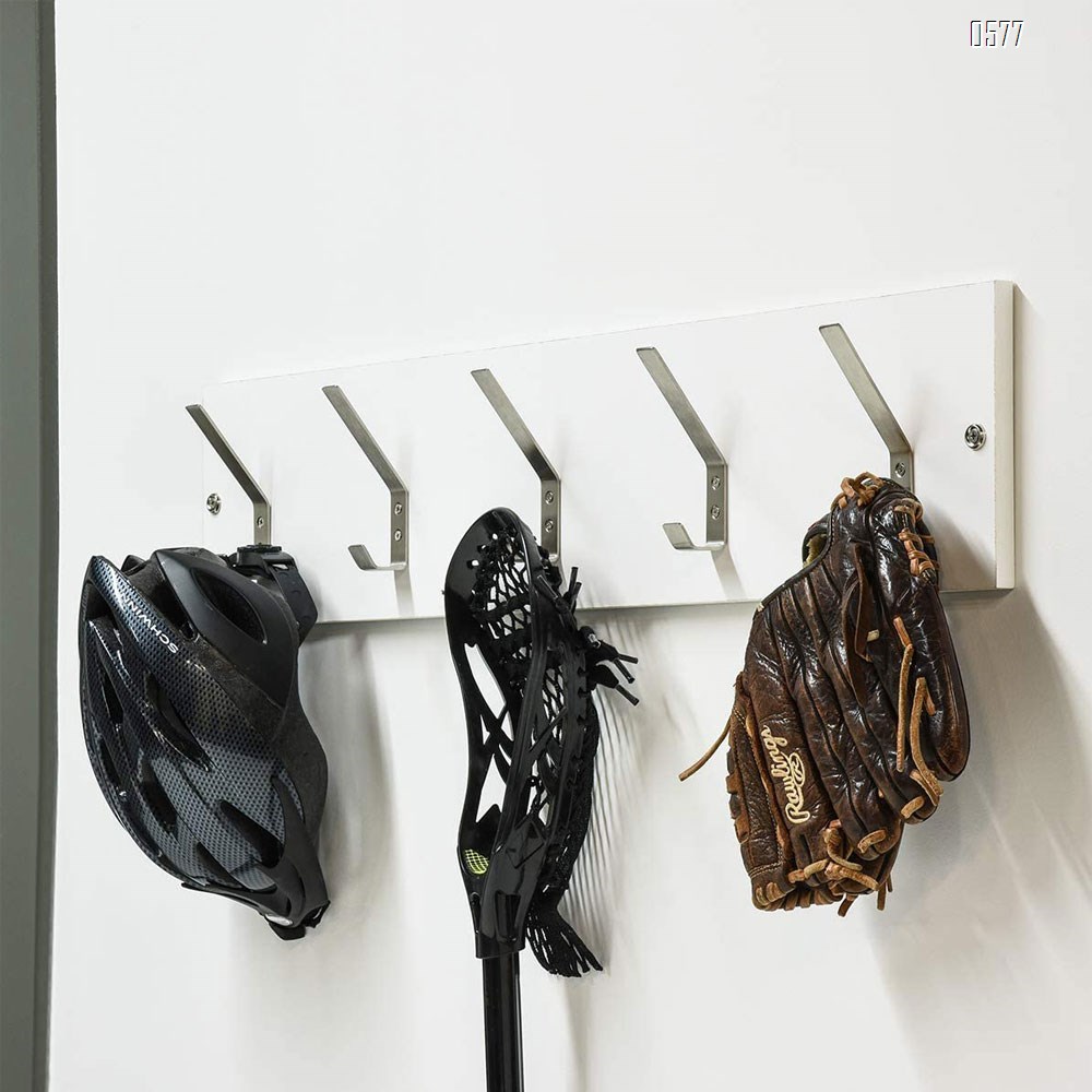 Heavy Duty Coat Hook - Brushed Stainless Steel